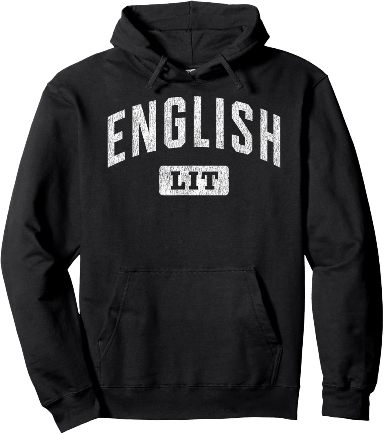 English Major Graduation Books Literature Lover Hoodie - Hoodie | Black