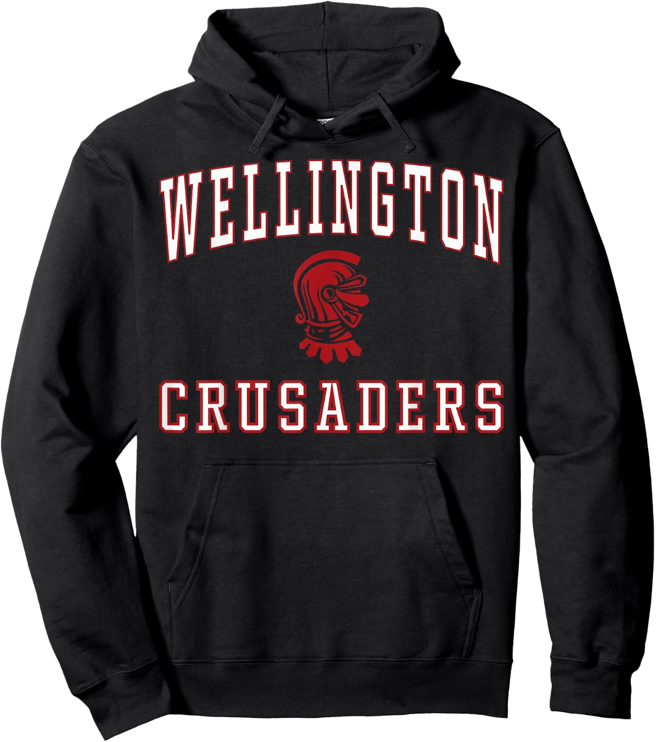 Wellington High School Crusaders C1 Hoodie - Hoodie | Black