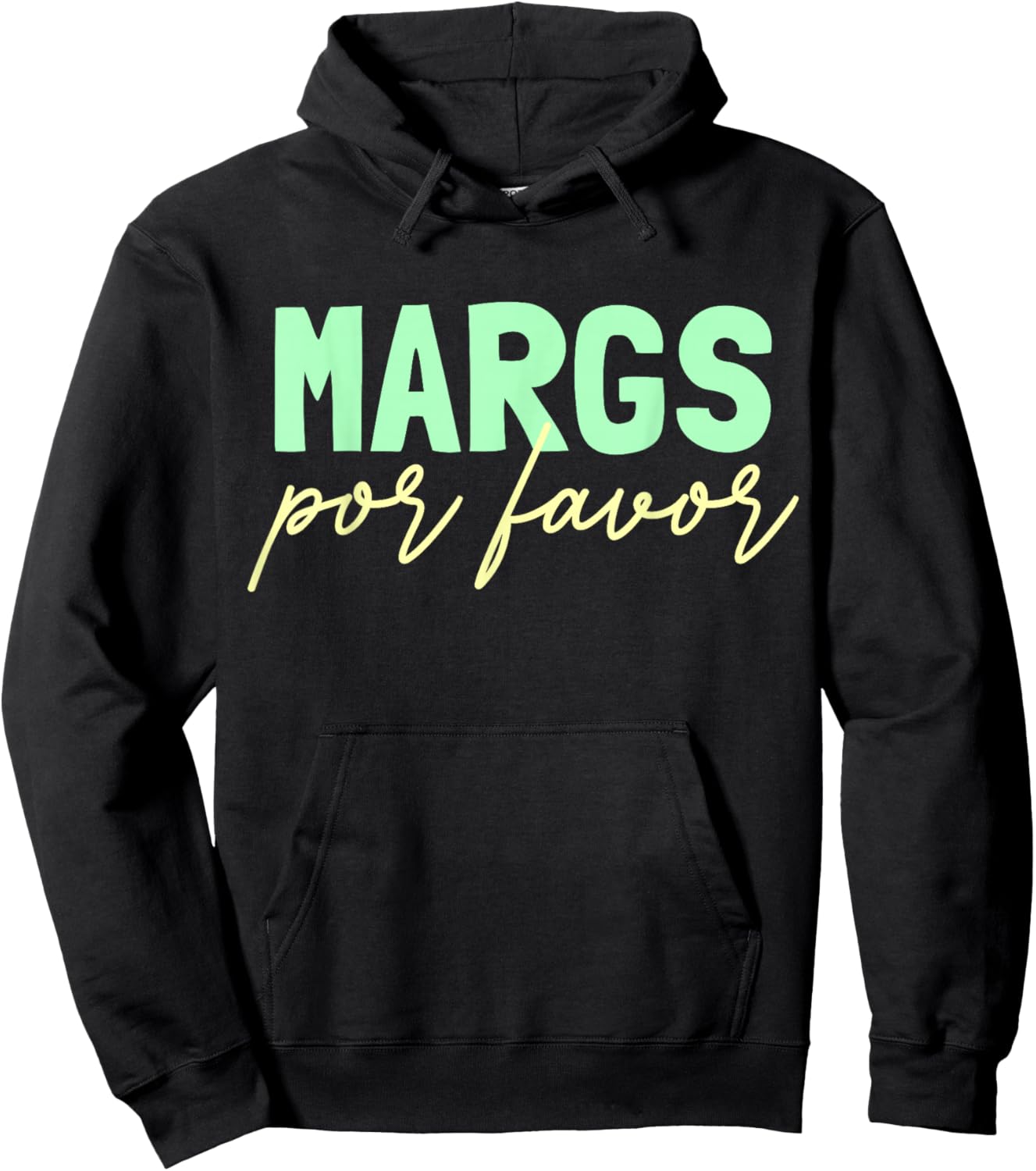 Margs Por Favor Margarita Lover Fiesta Margs Por Favor Hoodie - Hoodie | Black