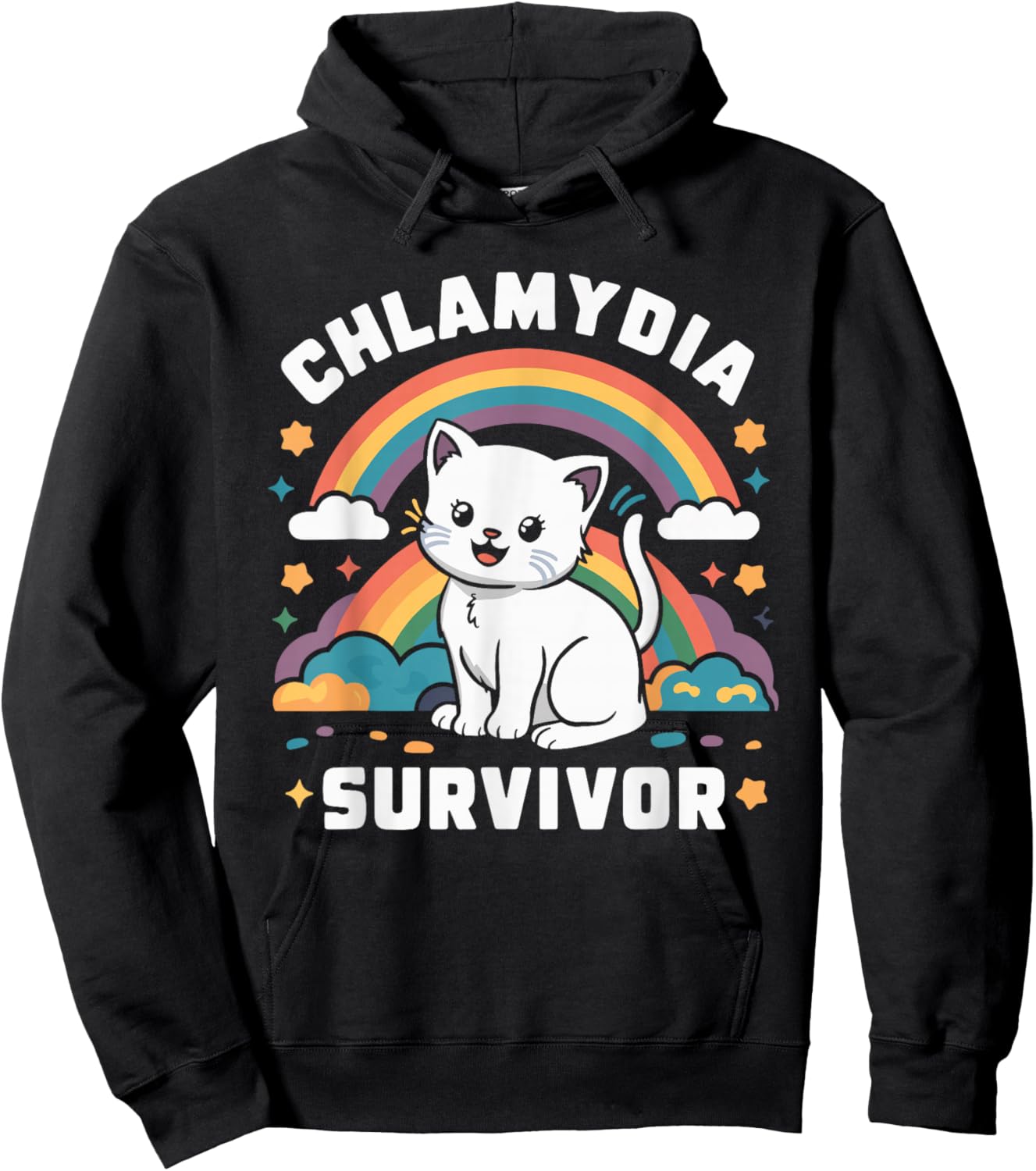 Chlamydia Survivor Hoodie - Hoodie | Black