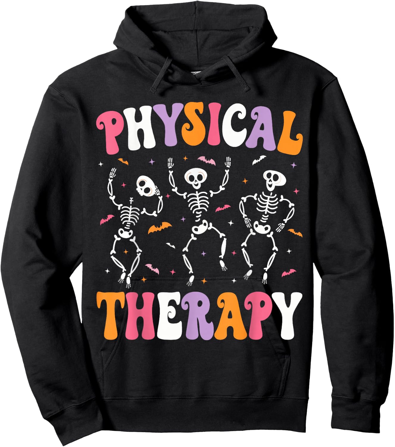 Physical Therapy Halloween Physical Therapist Halloween PT Hoodie - Hoodie | Black