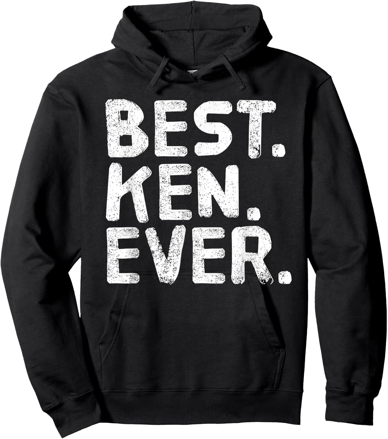 BEST. KEN. EVER. Funny Men Father's Gift Hoodie - Hoodie | Black
