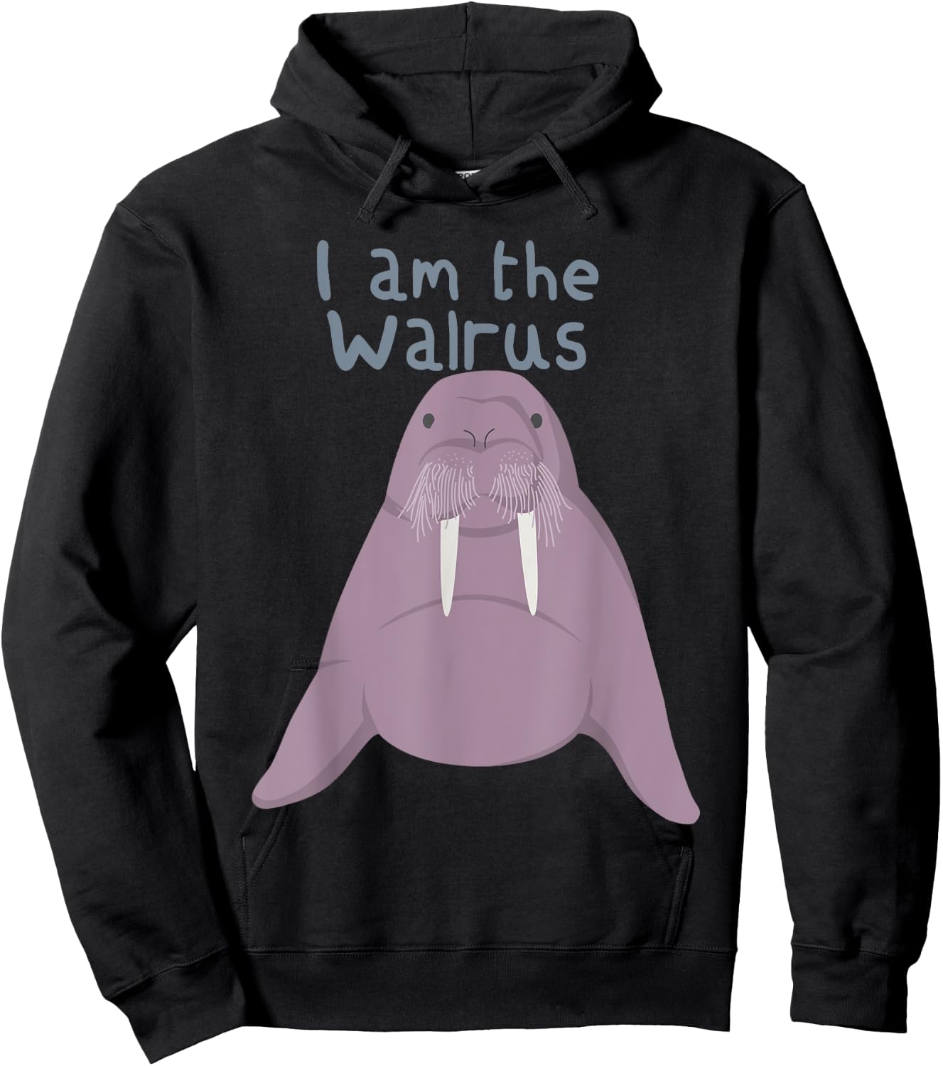 I Am The Walrus Hoodie - Hoodie | Black