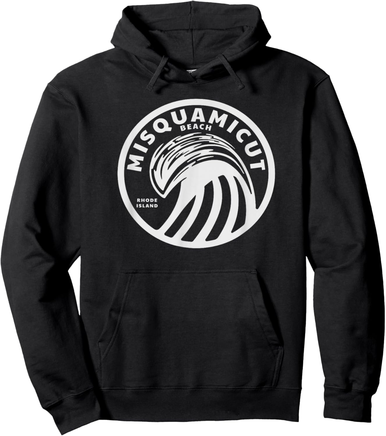 Misquamicut Rhode island Hoodie - Hoodie | Black