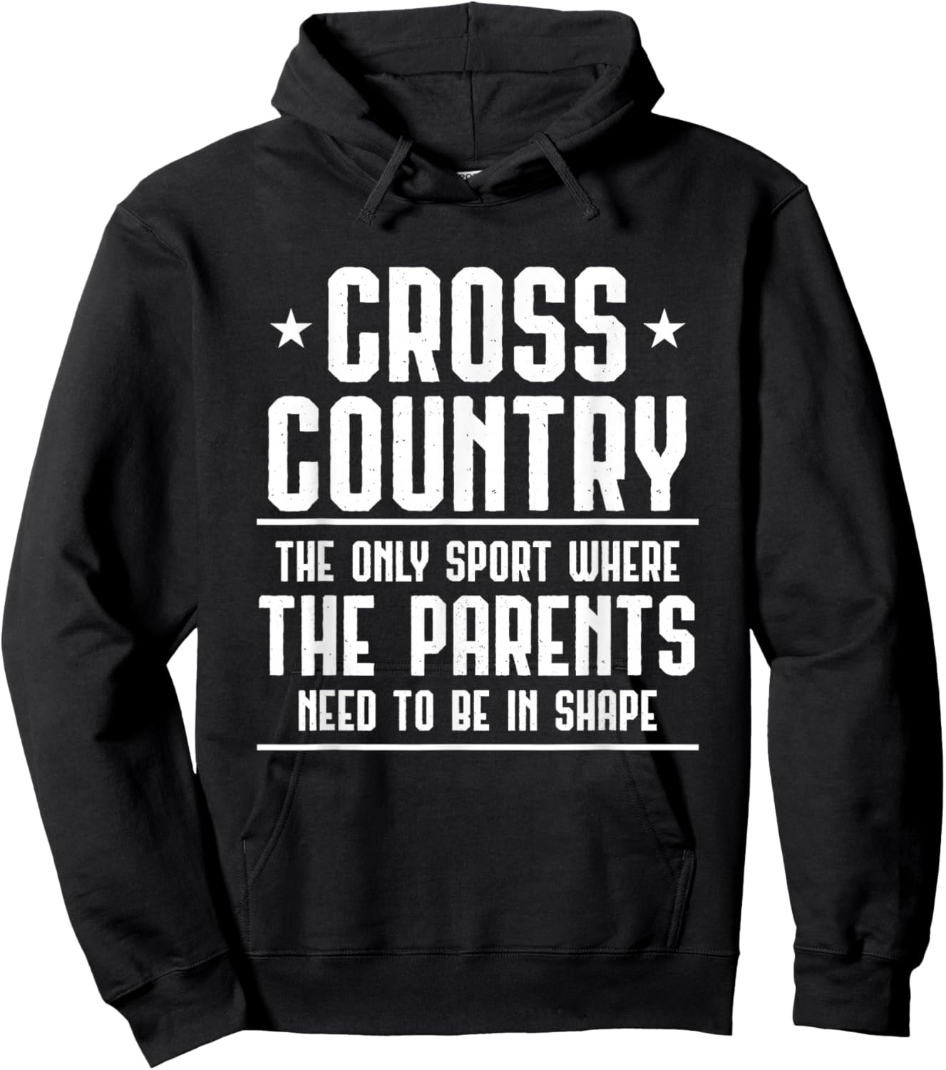 Cross Country Parent Gifts for Running Jogging XC Runner Hoodie - Hoodie | Black