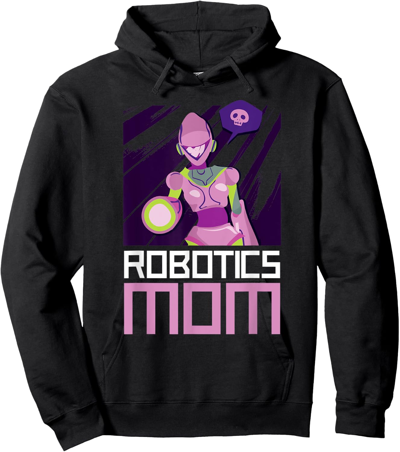 Robotics Mom Hoodie - Hoodie | Black