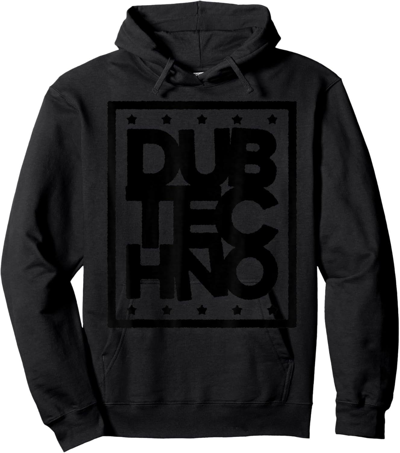 Dub Techno Music Shirt - The Dark Remix Edition Hoodie - Hoodie | Black