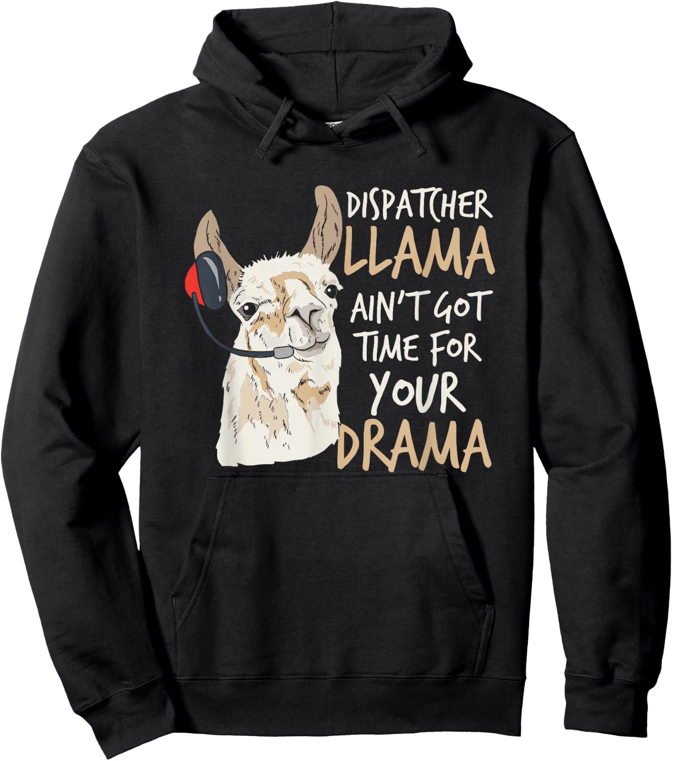 911 Dispatcher & 911 Operator Gift First-Responder Hoodie - Hoodie | Black