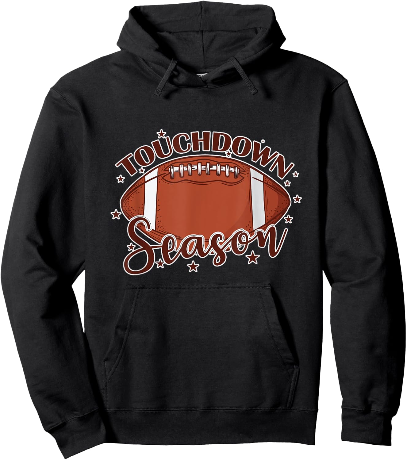 Touchdown Season USA Hoodie - Hoodie | Black