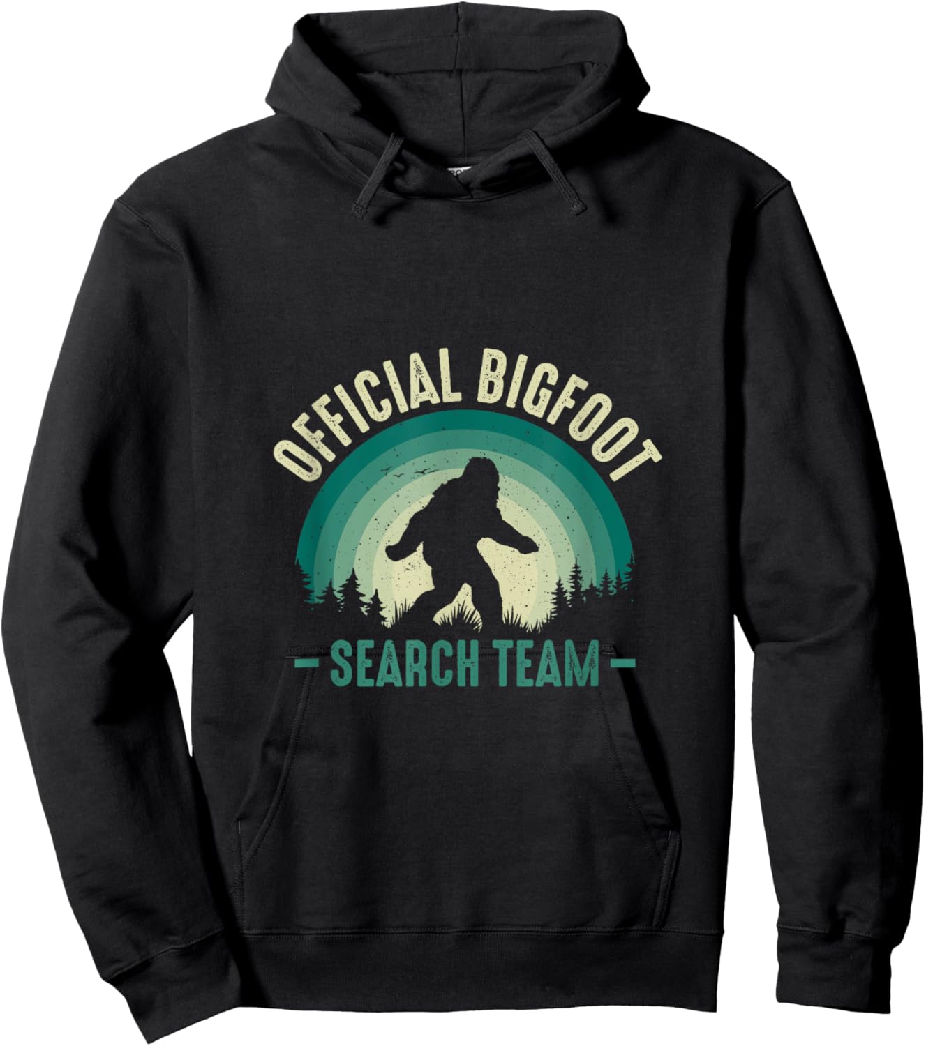 Official Bigfoot Search Team Hoodie - Hoodie | Black