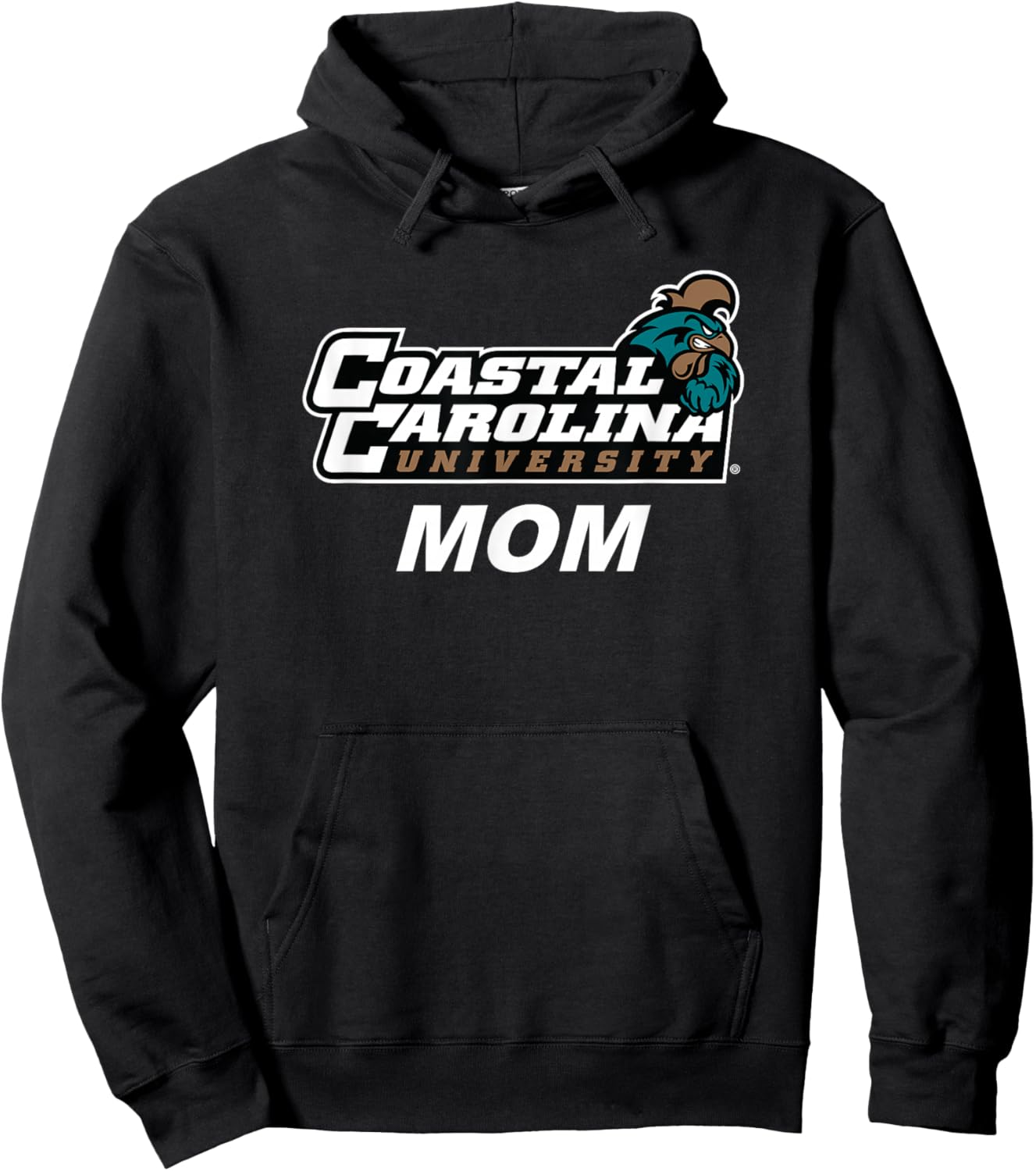 Coastal Carolina University CCU Mom Hoodie - Hoodie | Black
