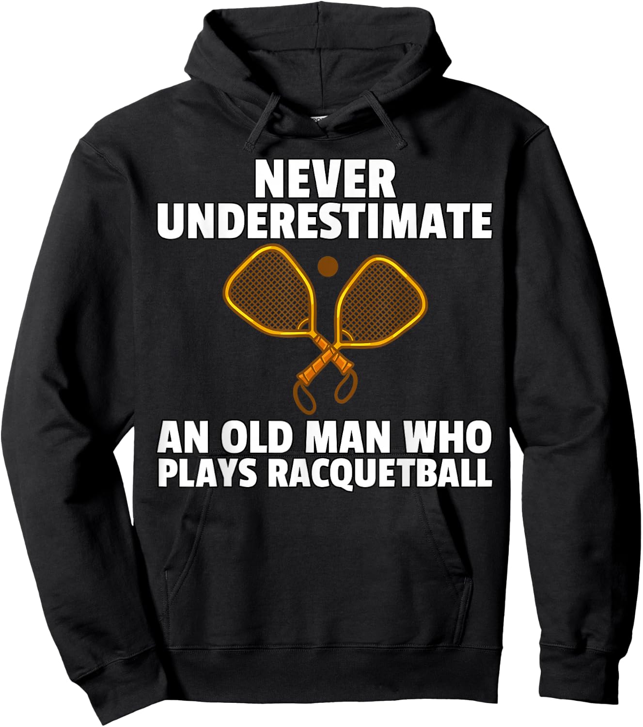 Racquetball For Racquetball Player Hoodie - Hoodie | Black