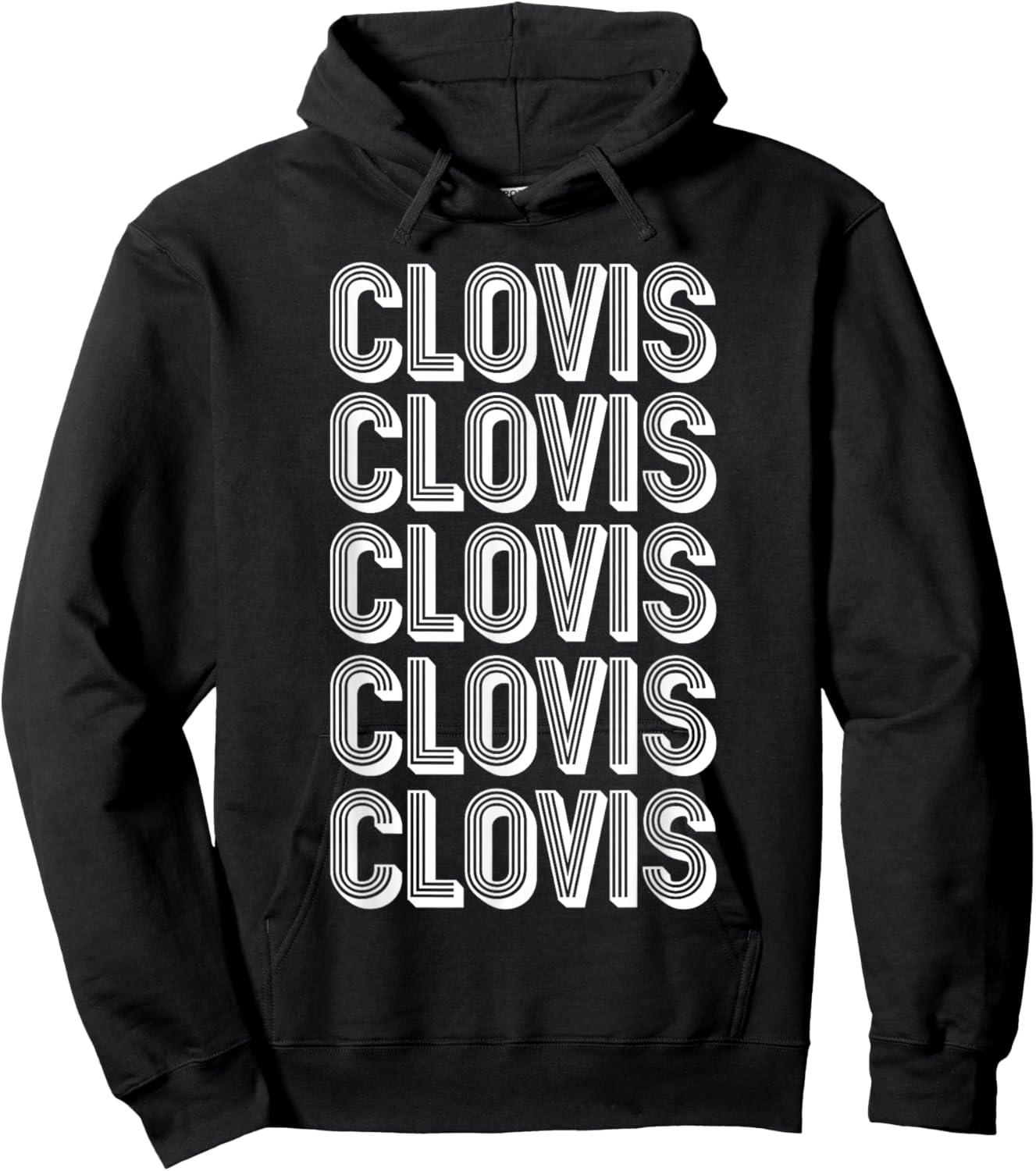 Clovis City Hoodie - Hoodie | Black