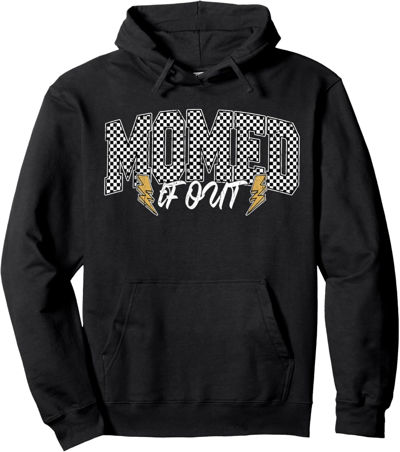 Momed TF Out, Mother's Day, Funny Mama Hoodie - Hoodie | Black
