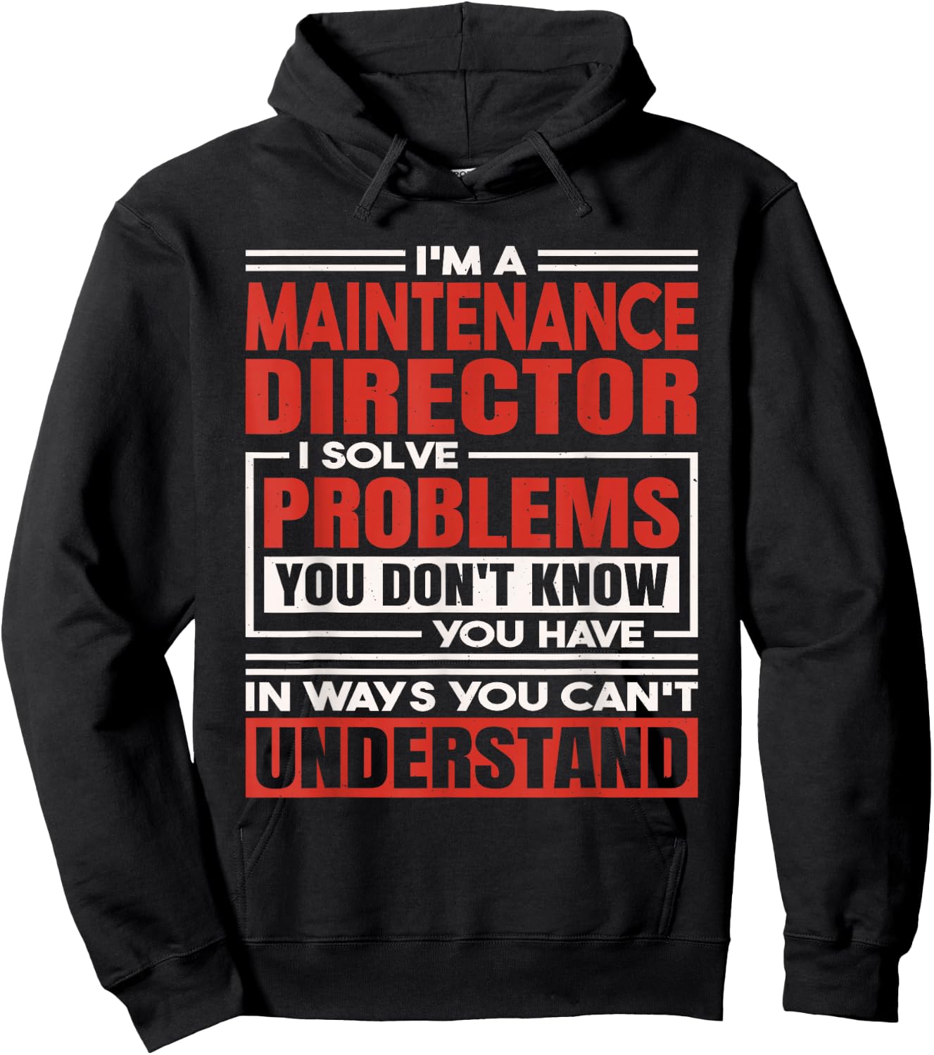 Maintenance Director Hoodie - Hoodie | Black