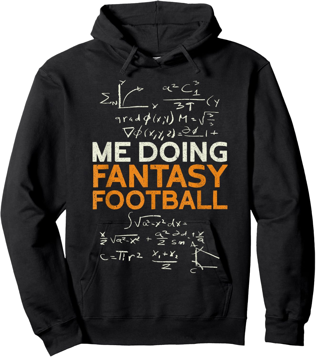 Me Doing Fantasy Football | Draft Day Funny Fantasy Football Hoodie - Hoodie | Black