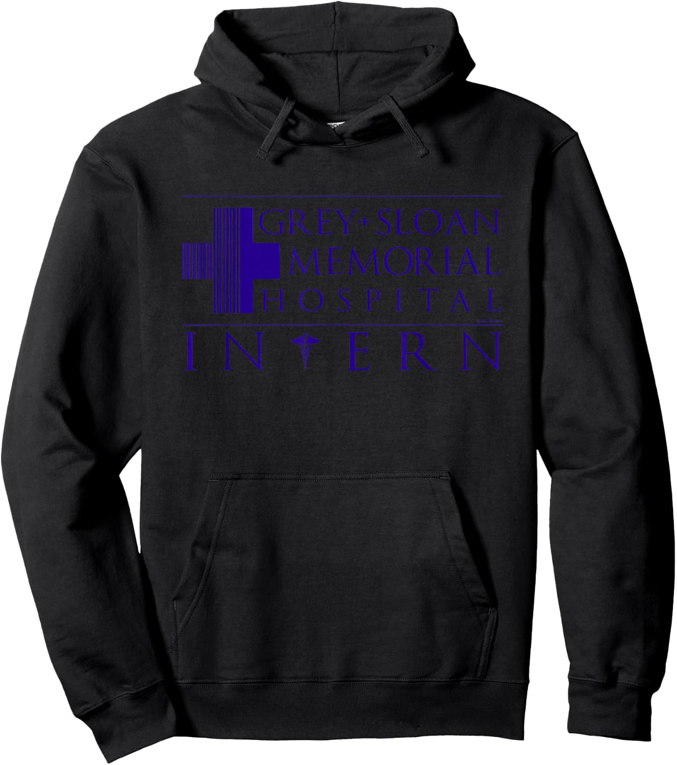 Grey's Anatomy Hospital Intern Hoodie - Hoodie | Black