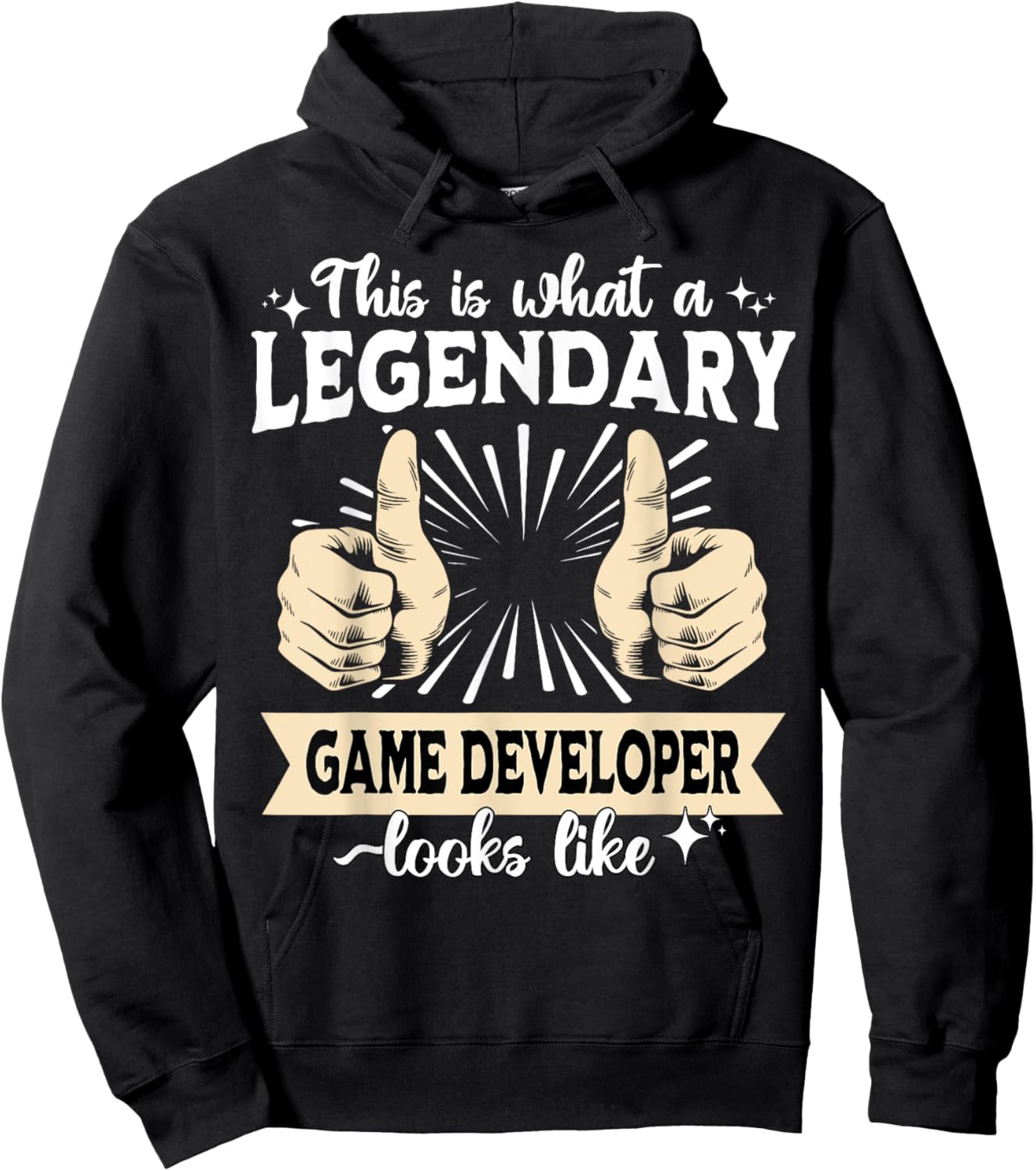 Legendary Game Developer Hoodie - Hoodie | Black