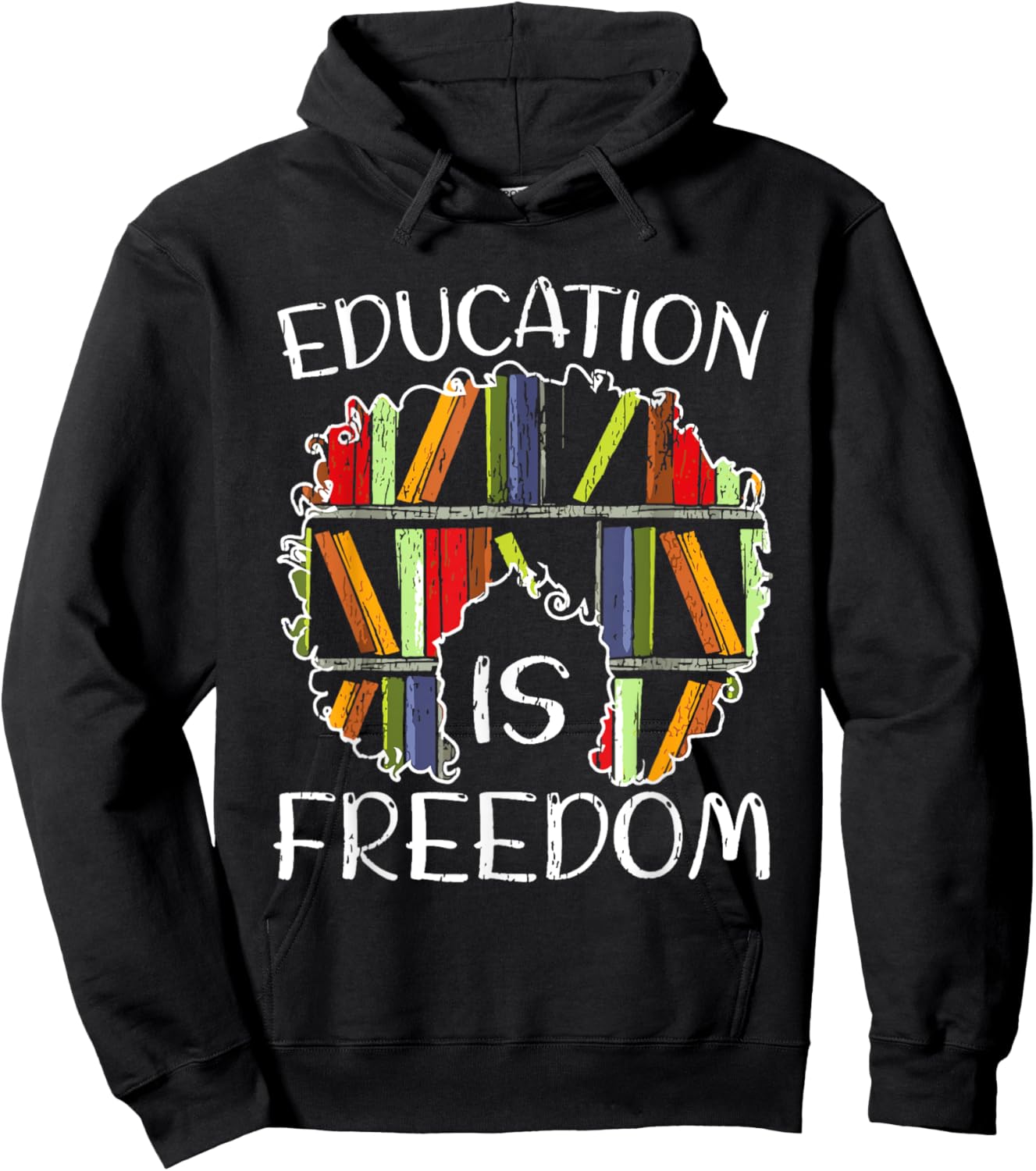 Education Is Freedom African American Black History Educator Hoodie - Hoodie | Black
