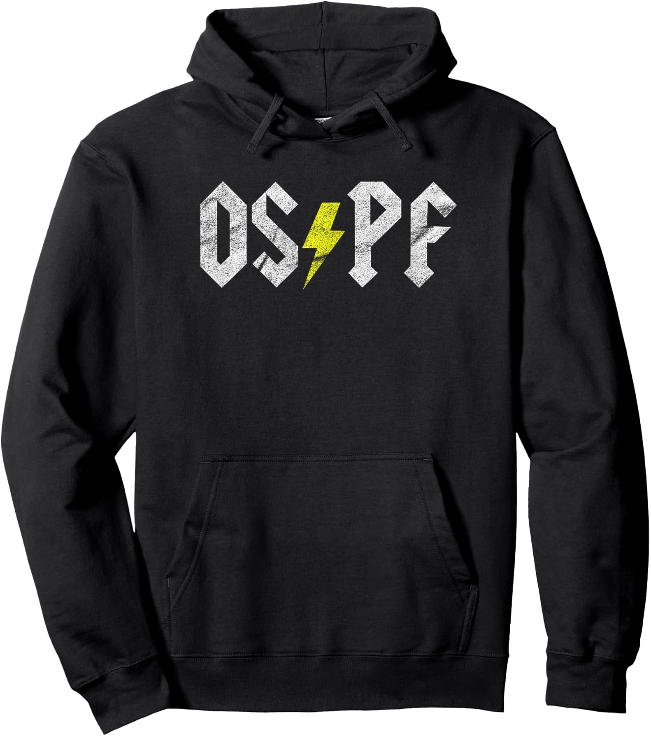 Networking OSPF: IT network OSPF routing protocol Hoodie - Hoodie | Black