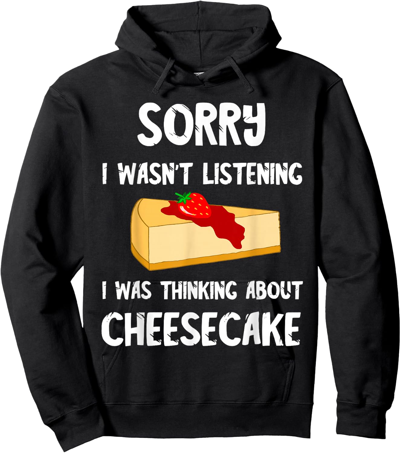 Sweet Cheesecake Dessert Cheese Cake Pastry Shop Dessert Hoodie - Hoodie | Black