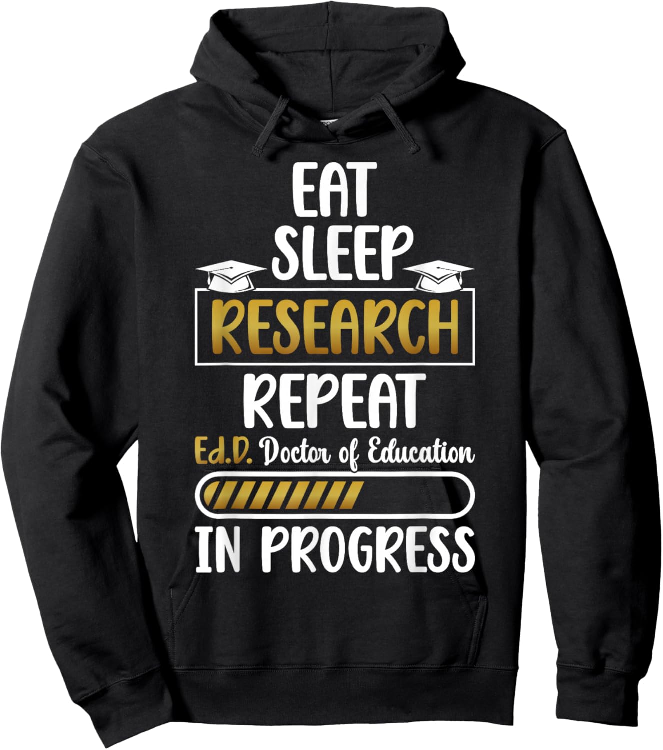 Ed.D Doctor Of Education In Progress Future EdD Student Hoodie - Hoodie | Black