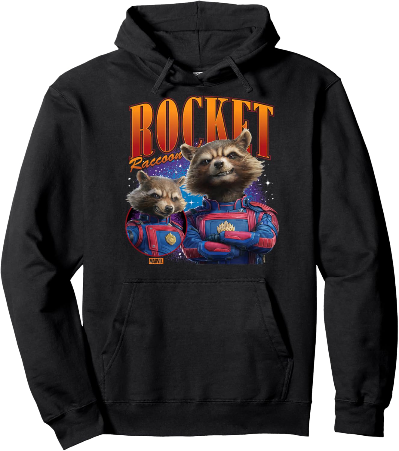 Guardians of The Galaxy - Rocket Racoon Bootleg Hoodie - Hoodie | Black