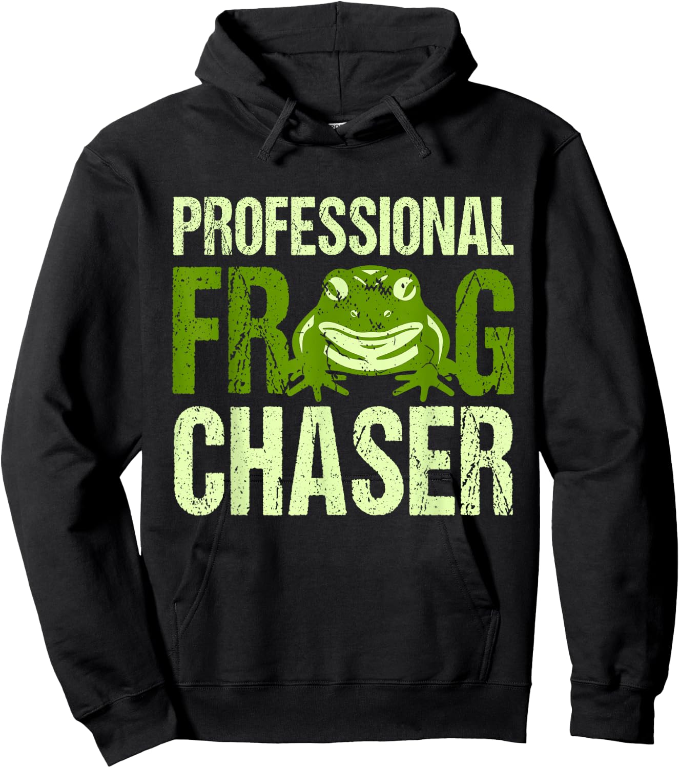 Frog Catcher Professional Frog Chaser Hoodie - Hoodie | Black