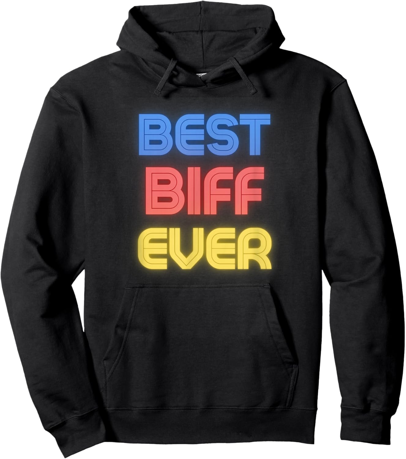 Best Biff Ever - Funny Biff Name Biff Hoodie - Hoodie | Black