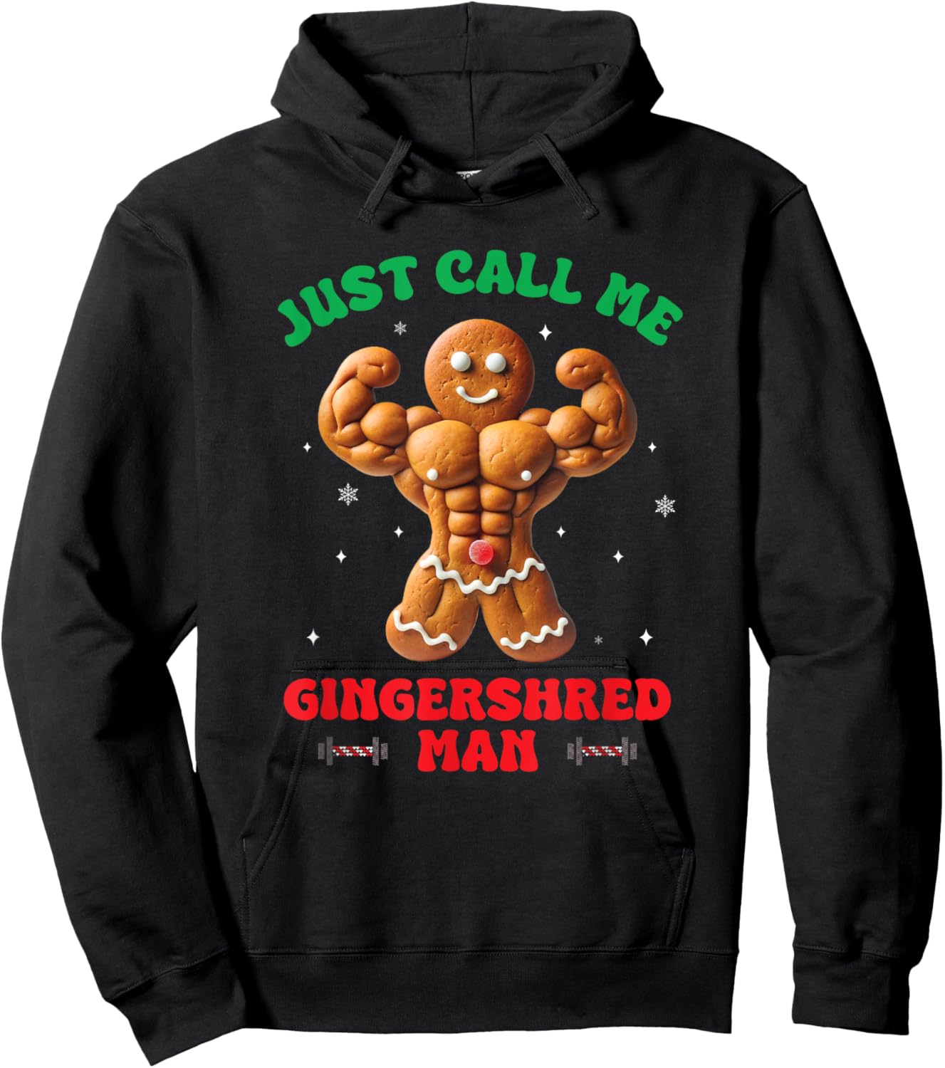 Just Call Me the Gingershred Man Workout Funny Gifts Men Hoodie - Hoodie | Black