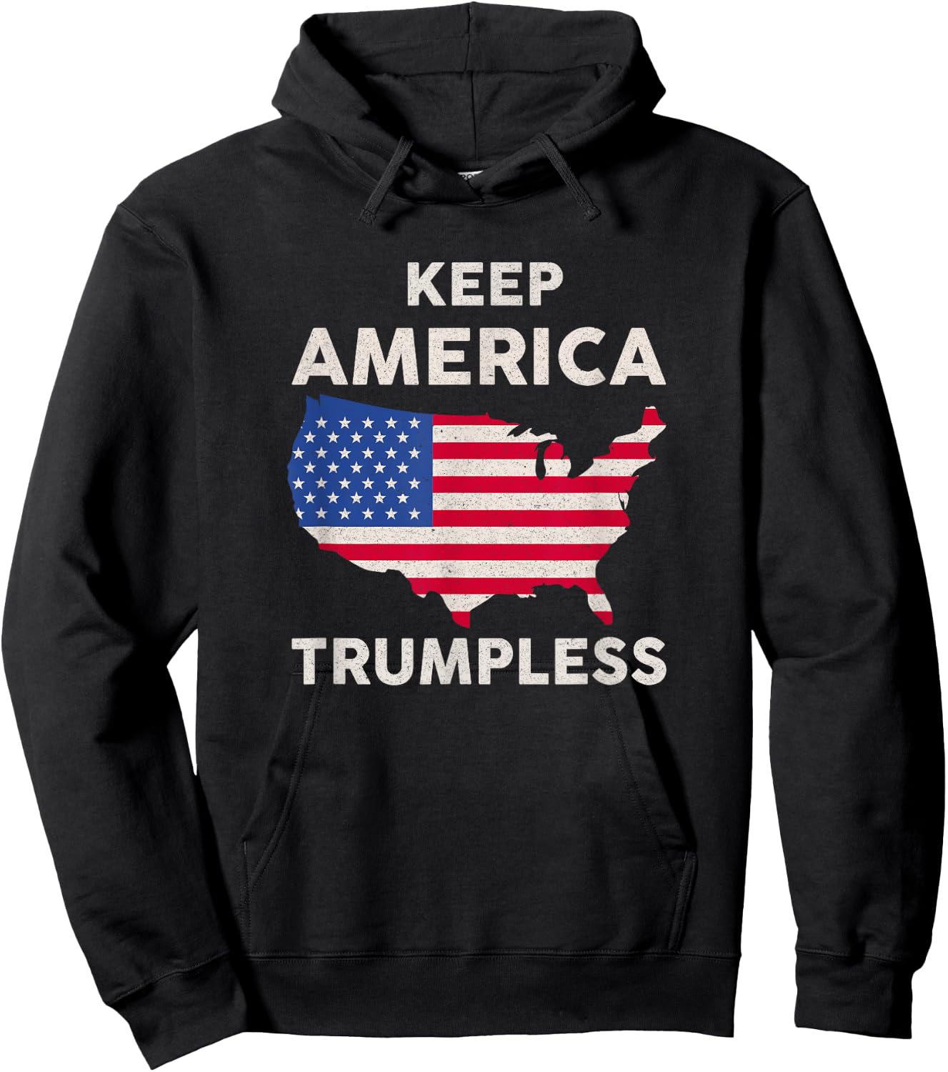 Keep America Trumpless Hoodie - Hoodie | Black