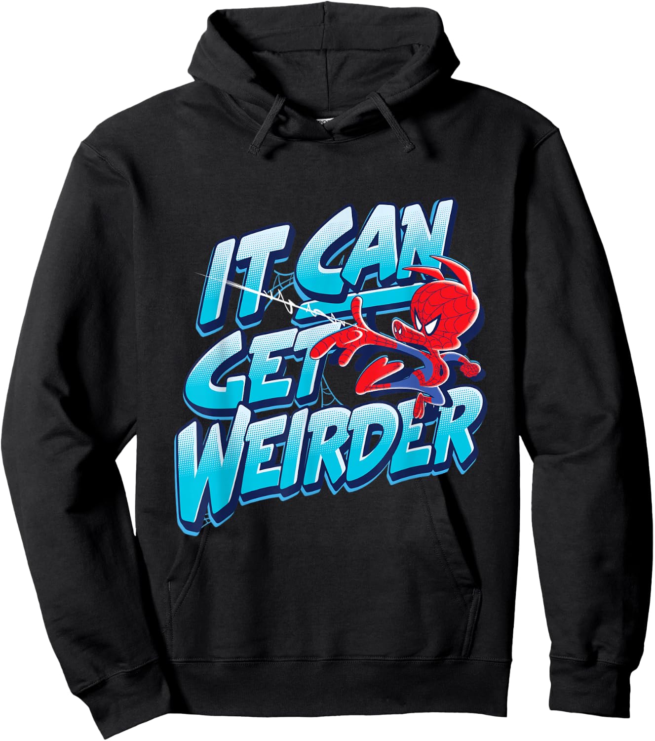 Marvel Spider-Man Into the Spider-Verse Peter Porker Hoodie - Hoodie | Black