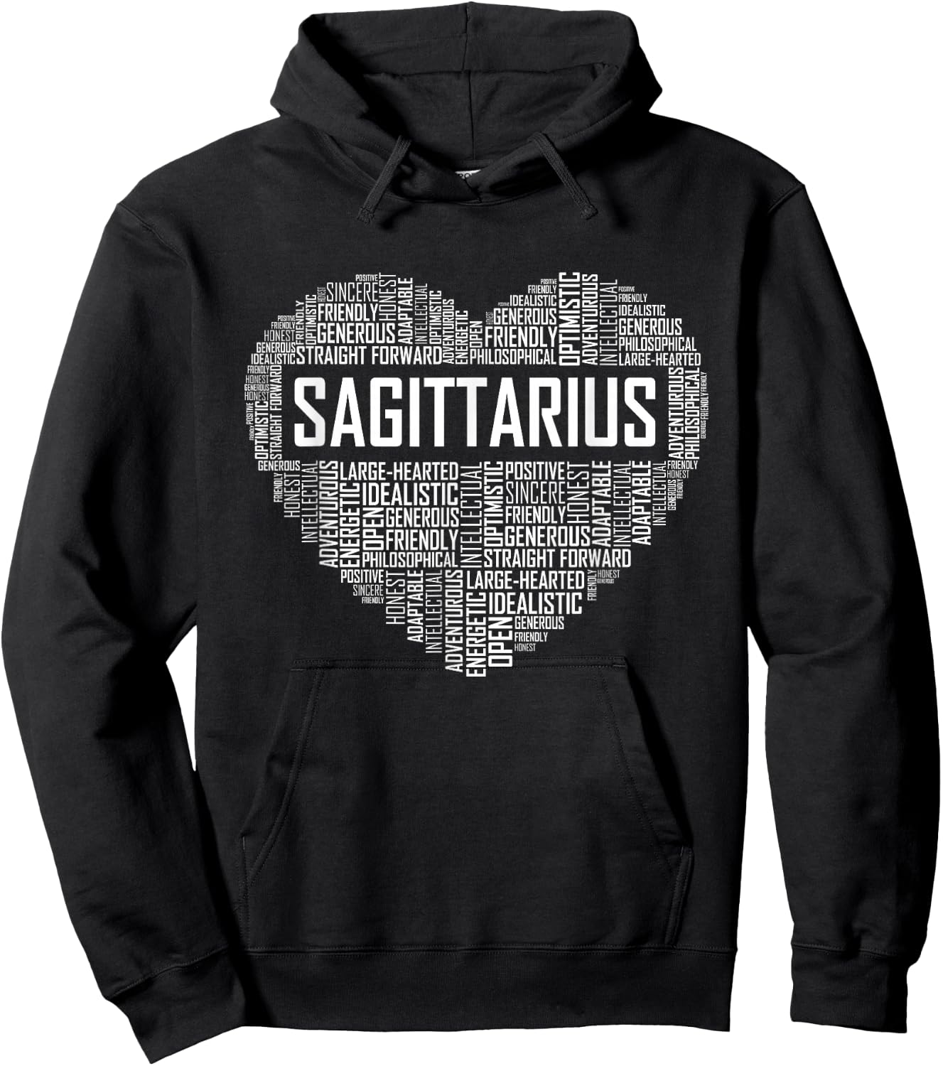 Sagittarius Zodiac Traits Horoscope Astrology Sign Gift Hoodie - Hoodie | Black