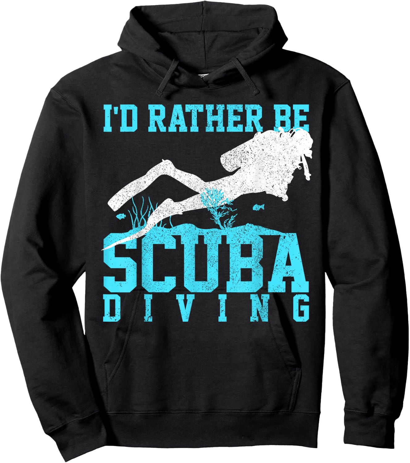 Scuba Diving - Funny Scuba Diver Gift Hoodie - Hoodie | Black