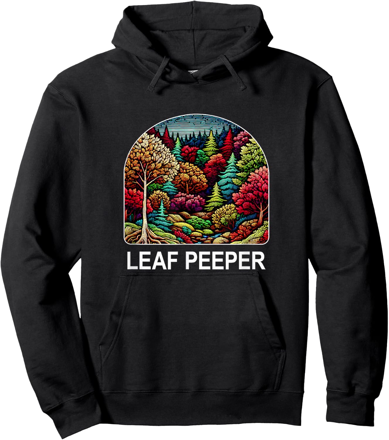 Leaf Peeper Hoodie - Hoodie | Black