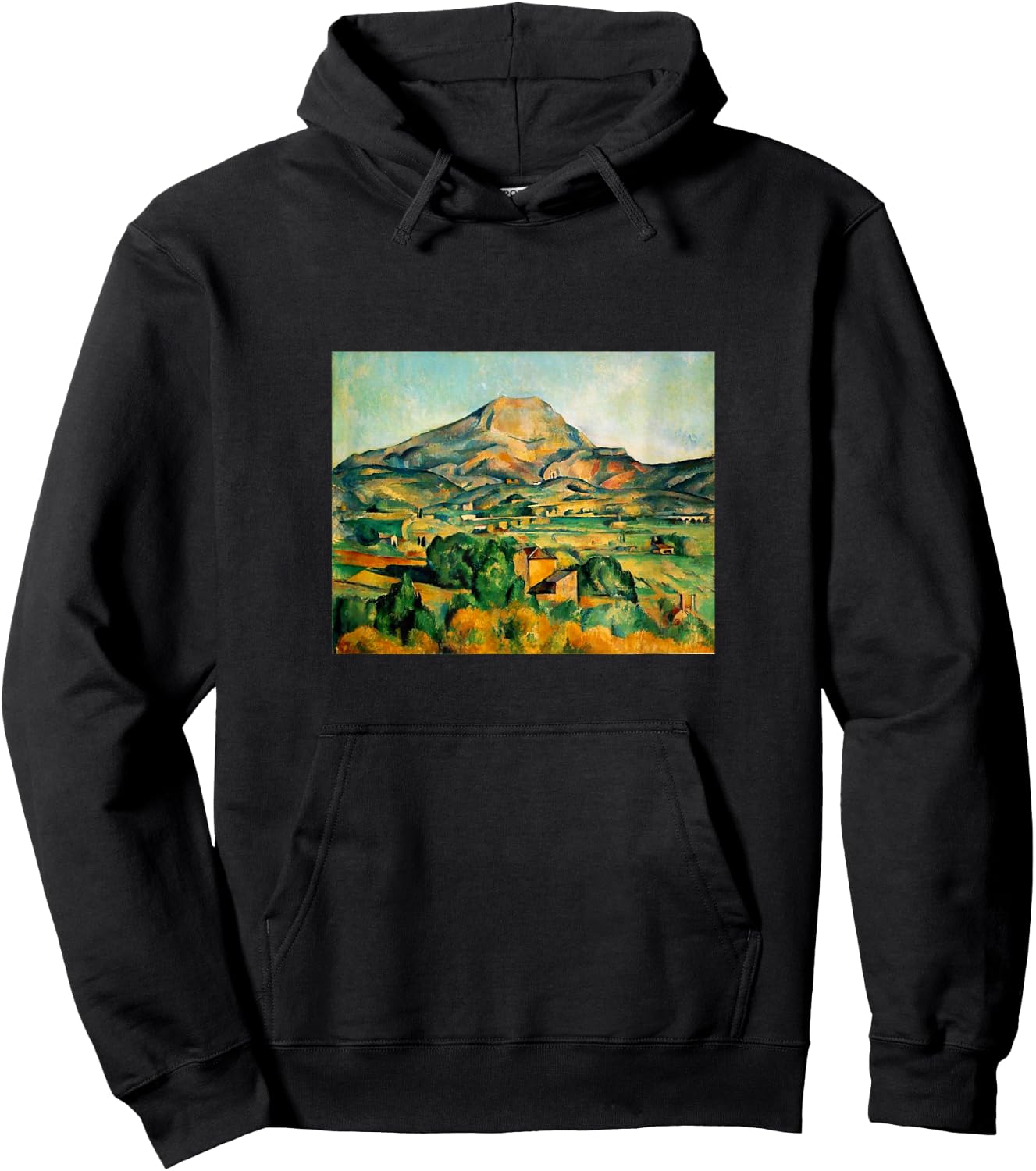 Mont Sainte-Victoire by Paul Cezanne Hoodie - Hoodie | Black