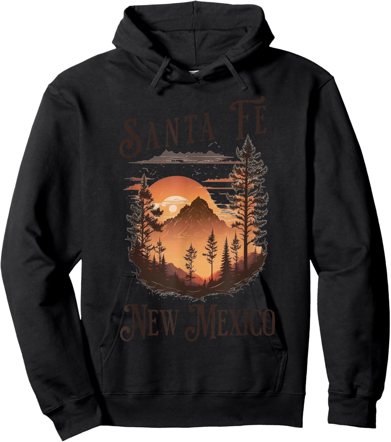 Santa Fe Hoodie - Hoodie | Black