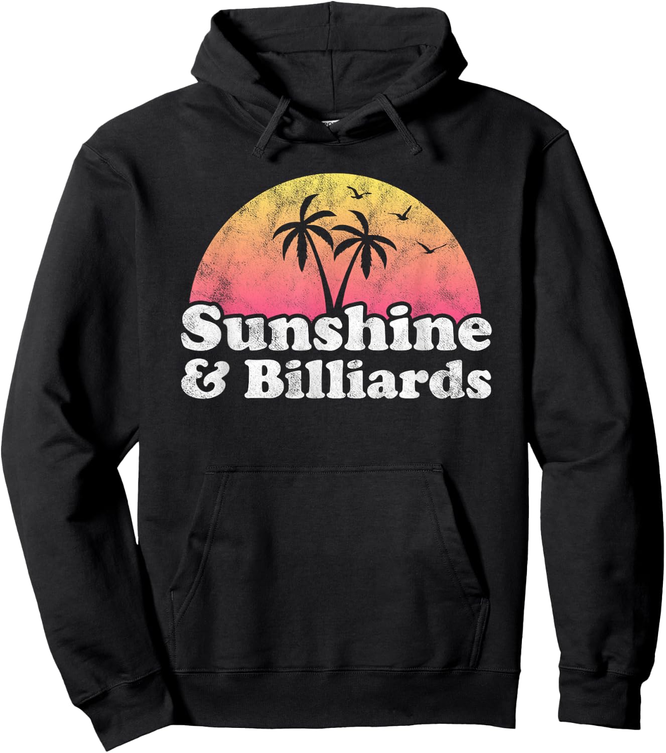 Sunshine and Billiards Men Women Kids Hoodie - Hoodie | Black