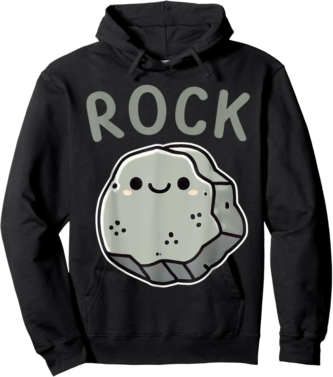 Cute Rock Paper Scissors Halloween Costumes Friend Matching Hoodie - Hoodie | Black