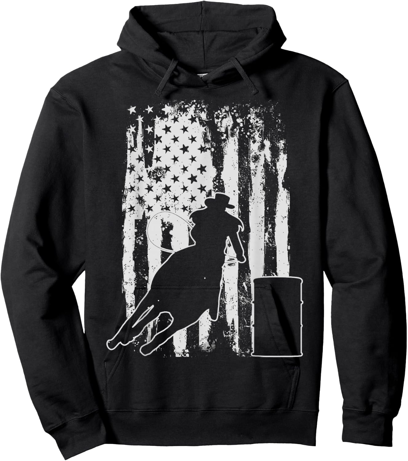 Barrel Racing Gift Hoodie - Hoodie | Black