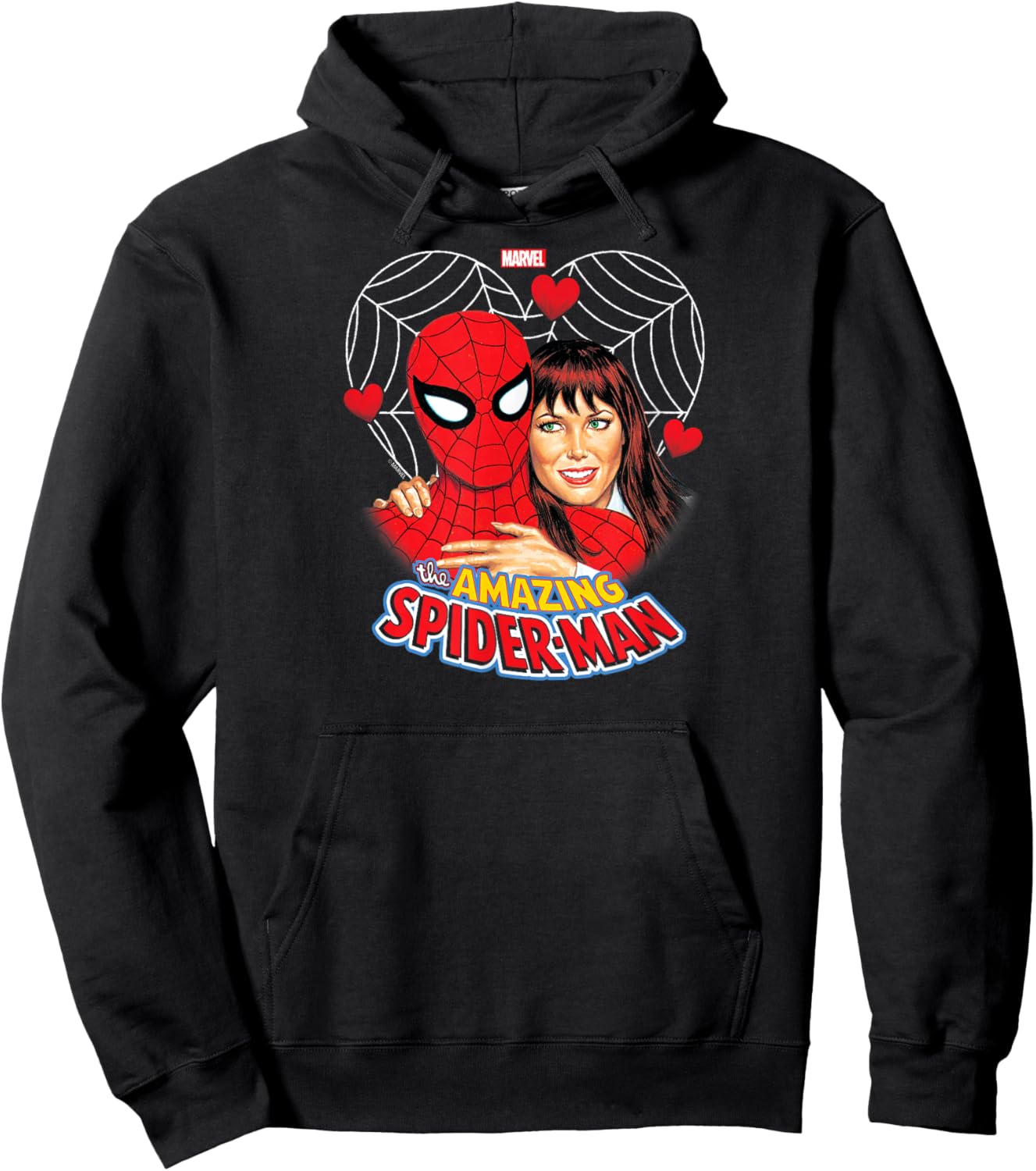 Spider-Man - Spidey and Mary Jane Valentine's Day Hoodie - Hoodie | Black