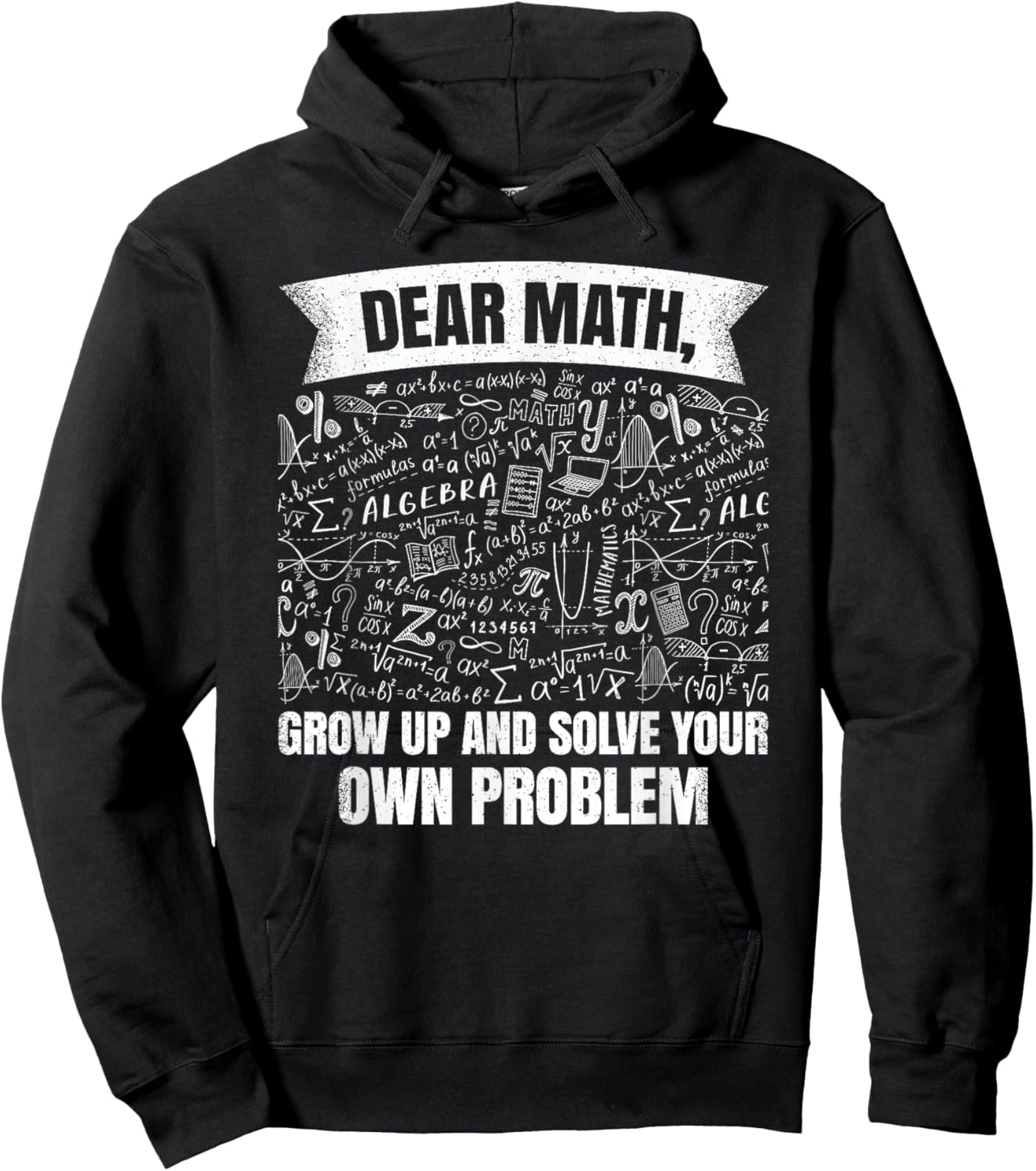 Funny Math Teacher Student Mathematics Professor Engineer Hoodie - Hoodie | Black