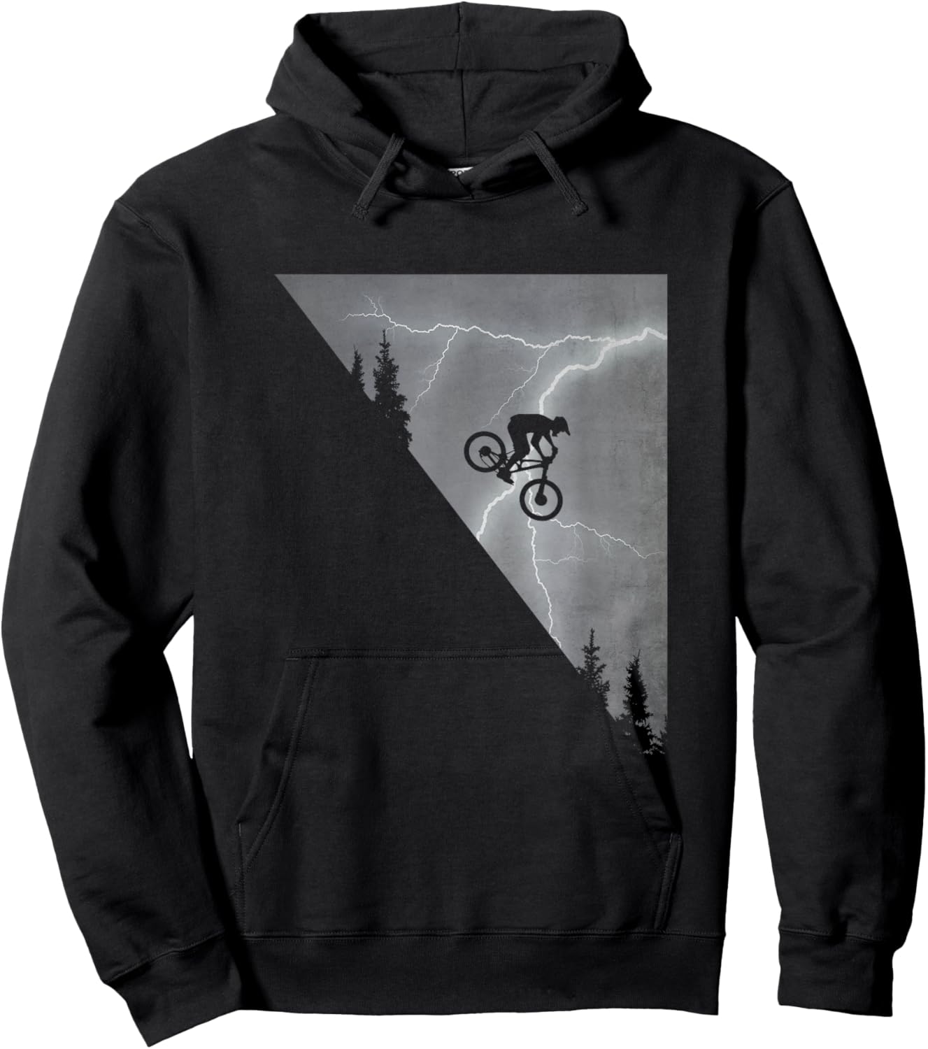 MTB Mountain Bike Hoodie - Hoodie | Black
