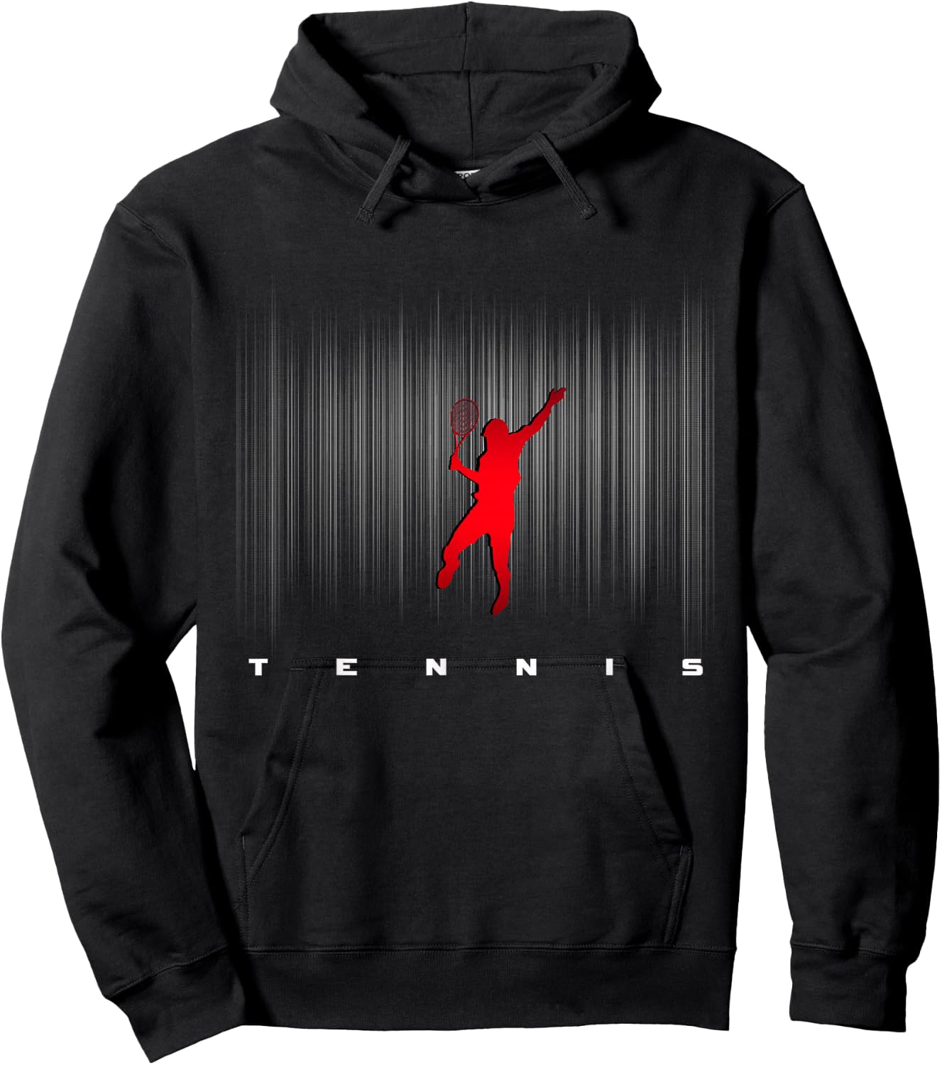 Tennis Apparel - Tennis Hoodie - Hoodie | Black