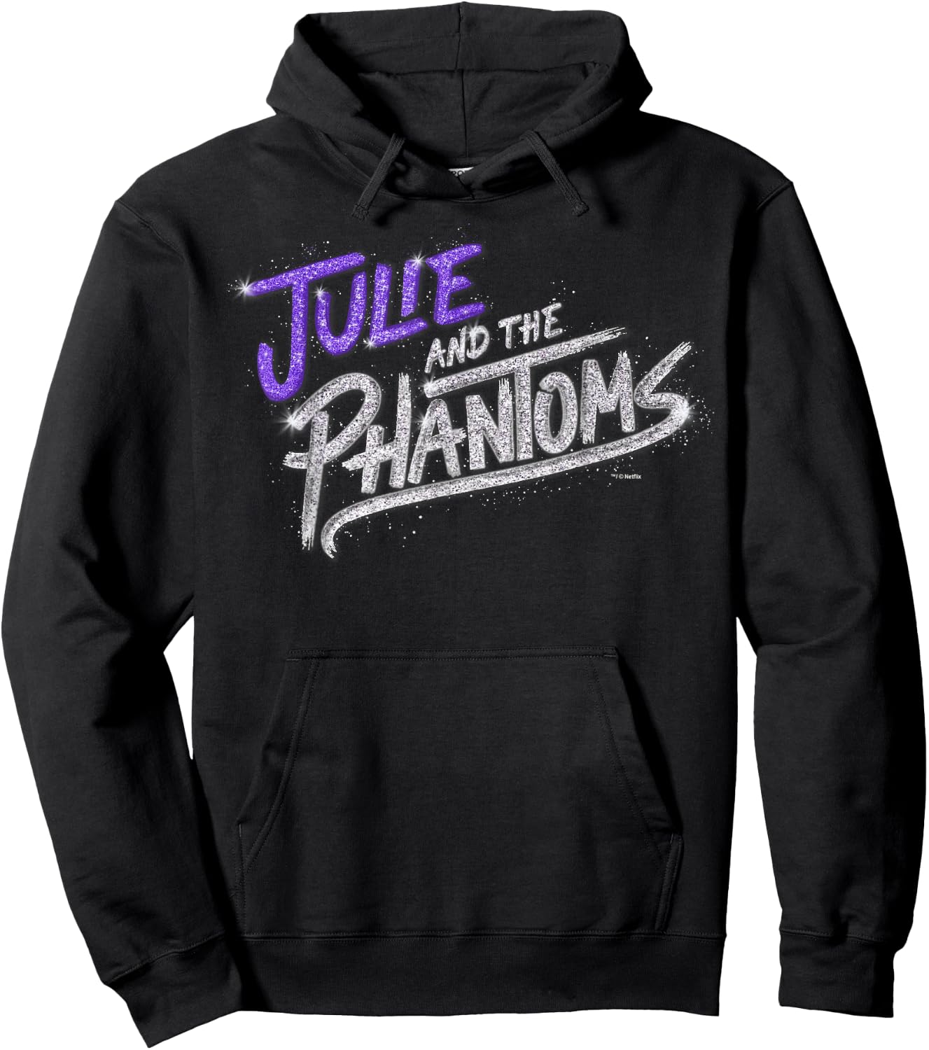 Julie And The Phantoms Stacked Logo Hoodie - Hoodie | Black