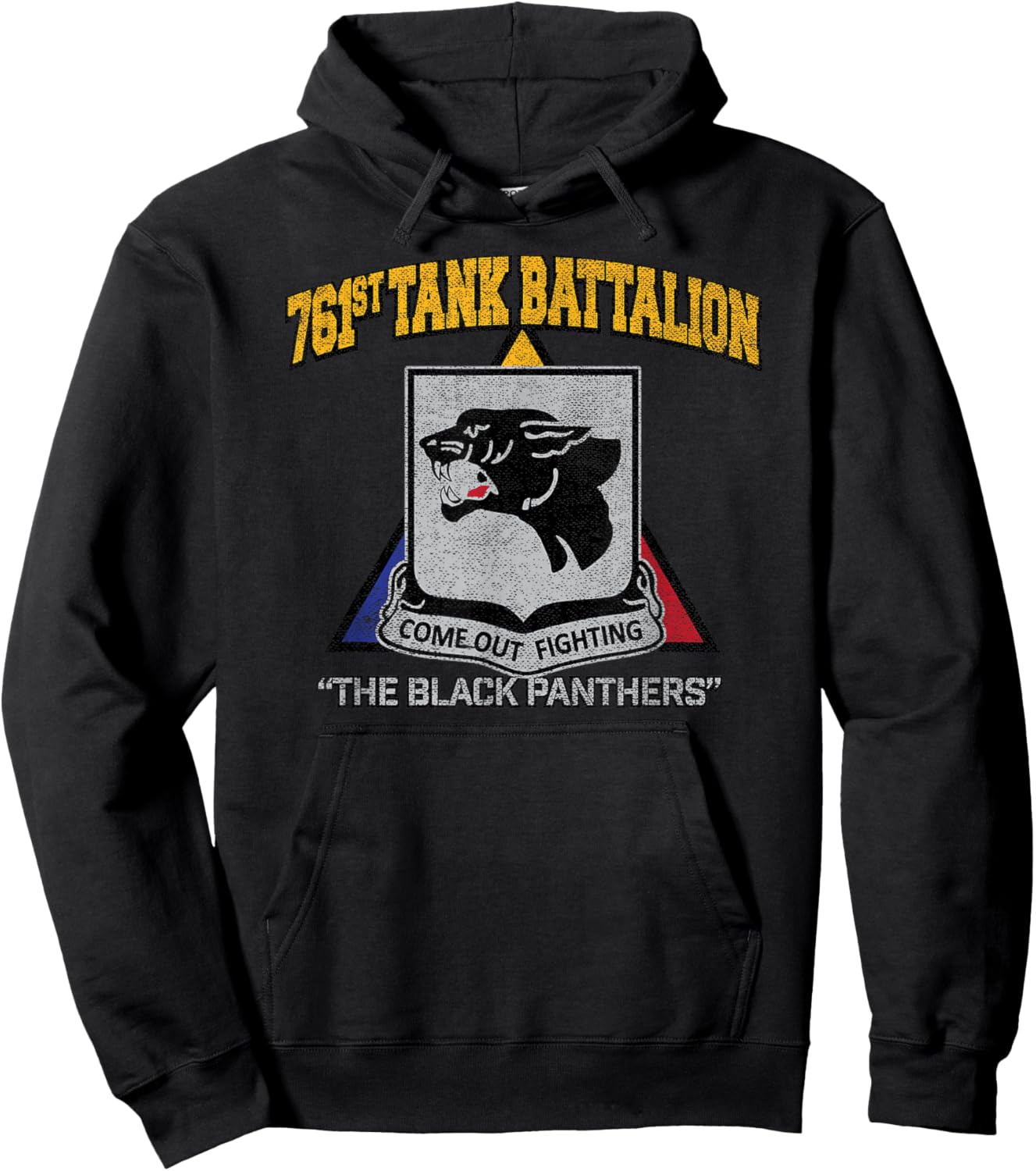 American Marauder: 761st Tank Battalion WWII Black Panthers Hoodie - Hoodie | Black