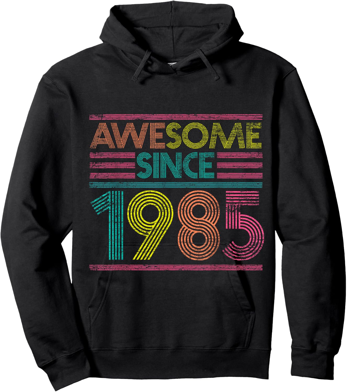 Awesome Since 1985 40th Birthday Gifts 40 Years Old Hoodie - Hoodie | Black