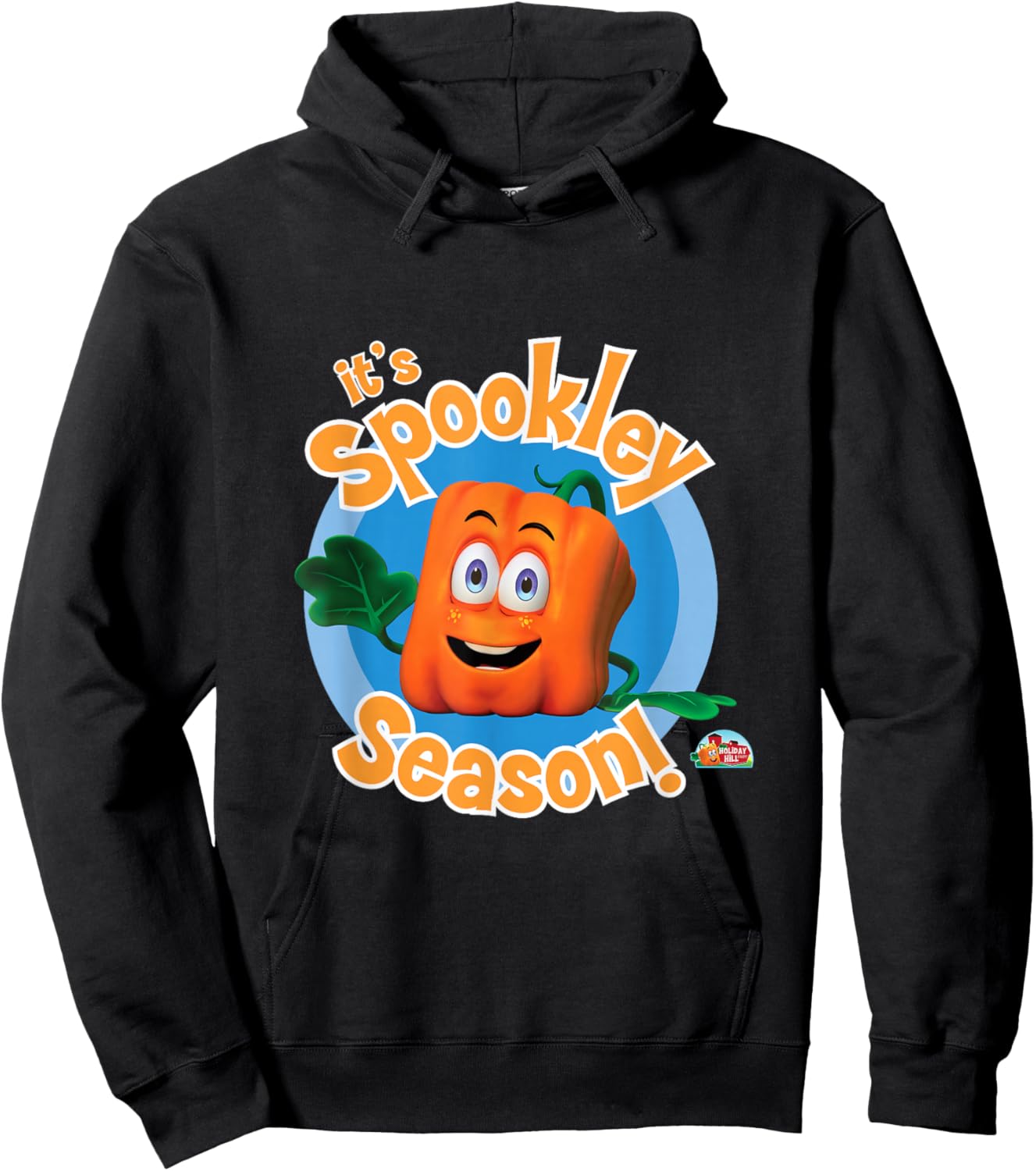 Spookley the Square Pumpkin | It's Spookley Season! Hoodie - Hoodie | Black