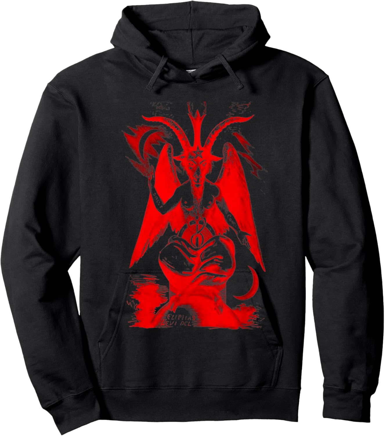 Teufel und Satan 666 Geheime Illuminaten mit Blutfarbe Hoodie - Hoodie | Black