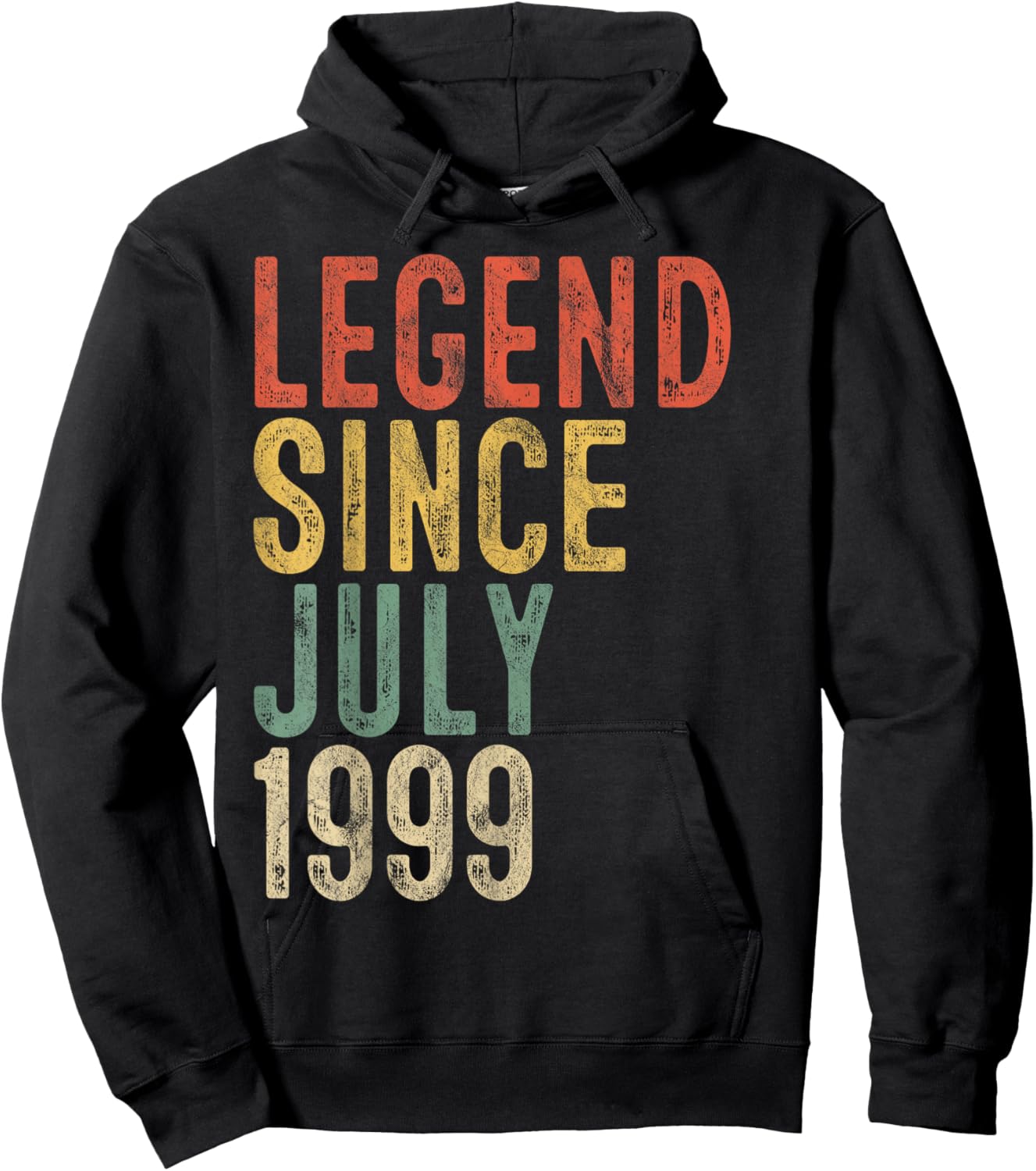 Legend Since July 1999 21st Birthday Gift 21 Year Old Hoodie - Hoodie | Black